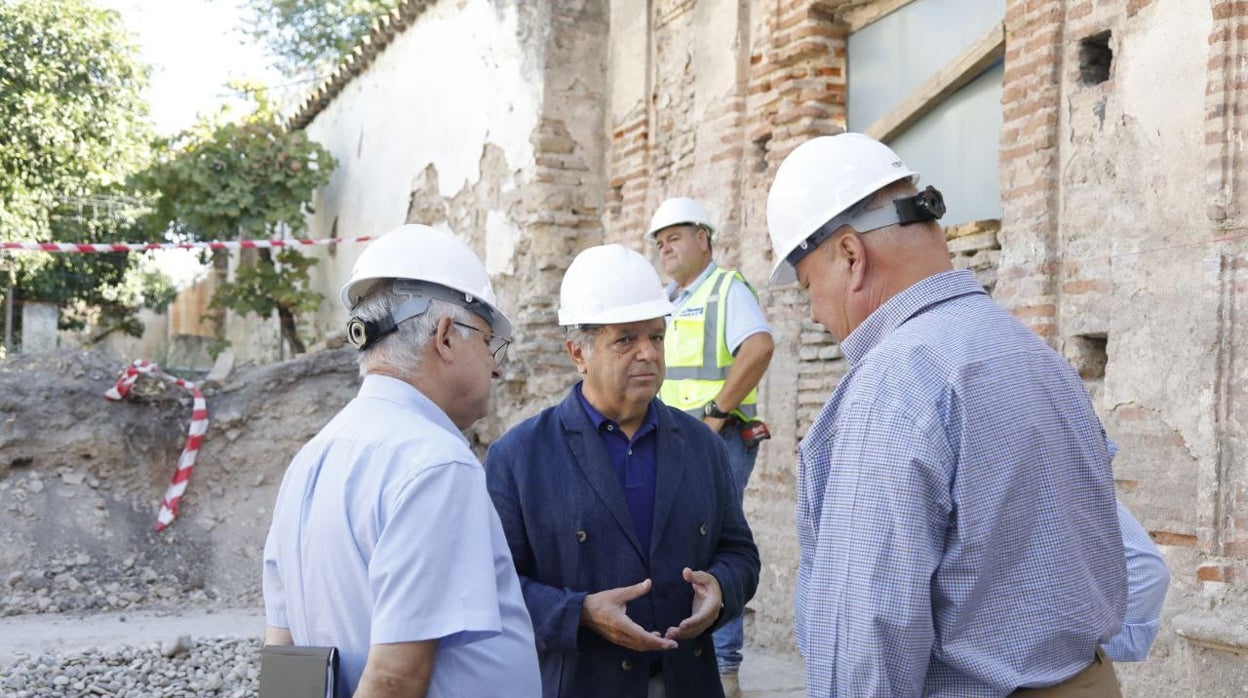 Hallan una alberca omeya y una serliana renacentista en la huerta de San Pablo en Córdoba