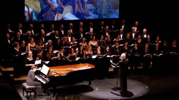 Imagen de un concierto del Coro de Ópera de Córdoba