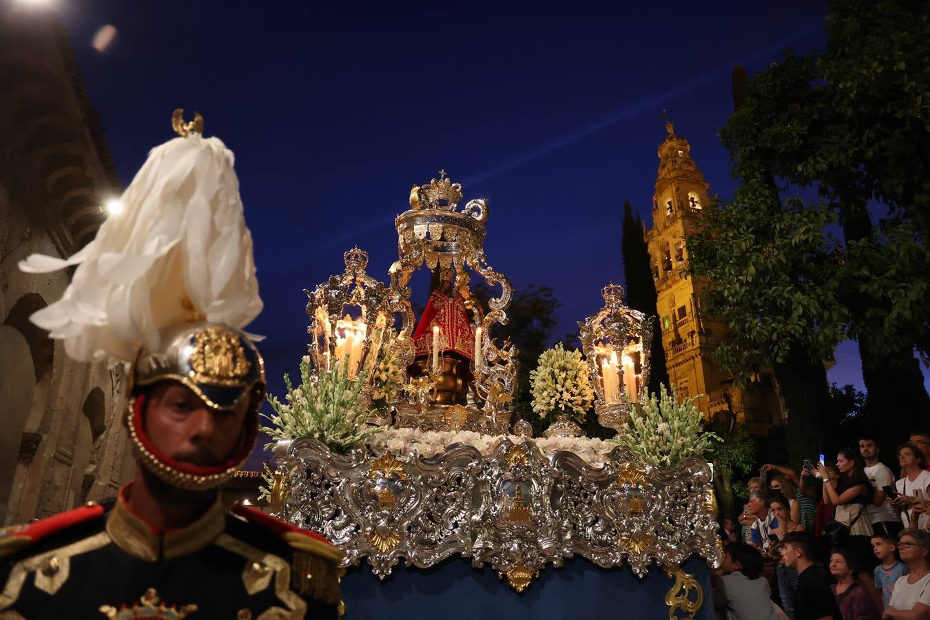 La procesión de la Fuensanta en Córdoba, en imágenes