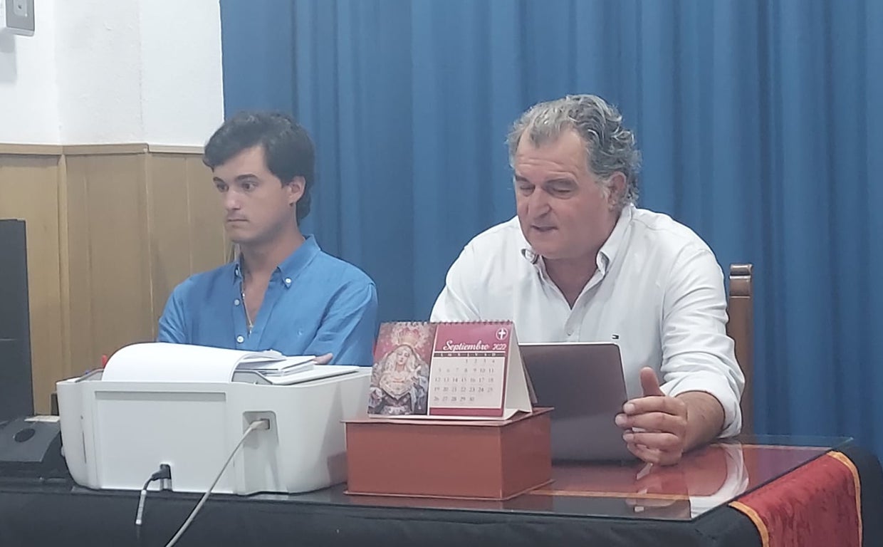 Manuel Cuenca, en la presentación de su candidatura