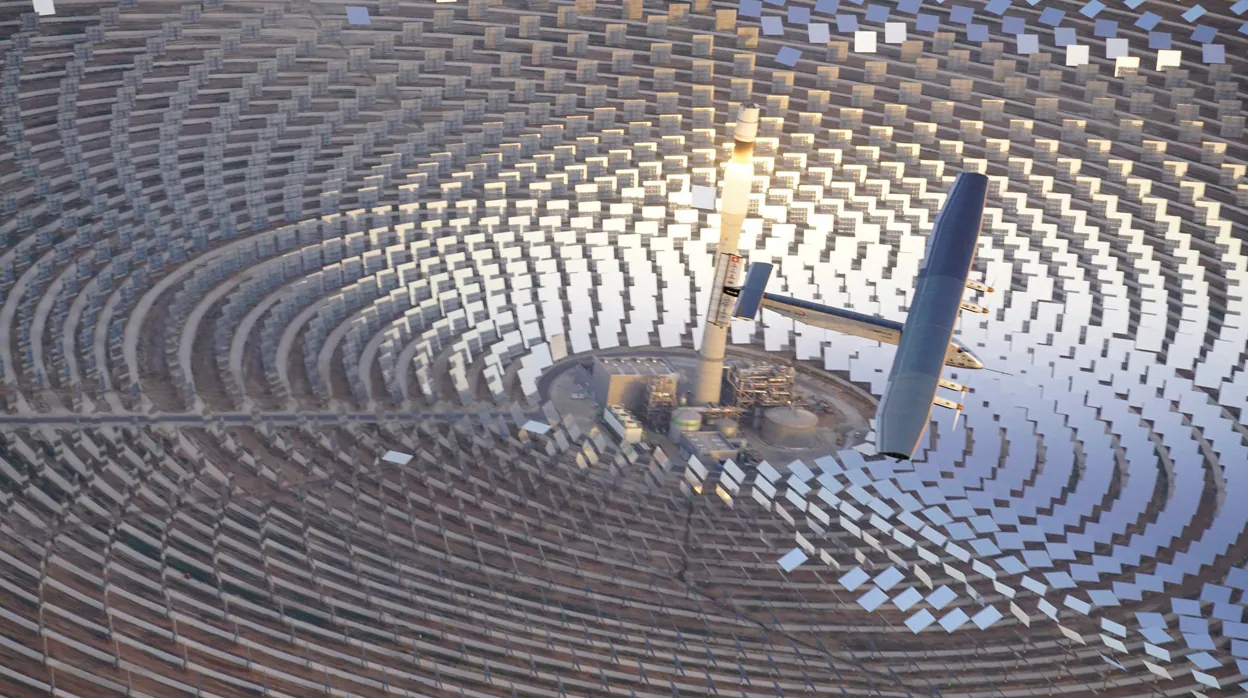Magtel lanza una central solar híbrida que producirá energía de noche en Hornachuelos