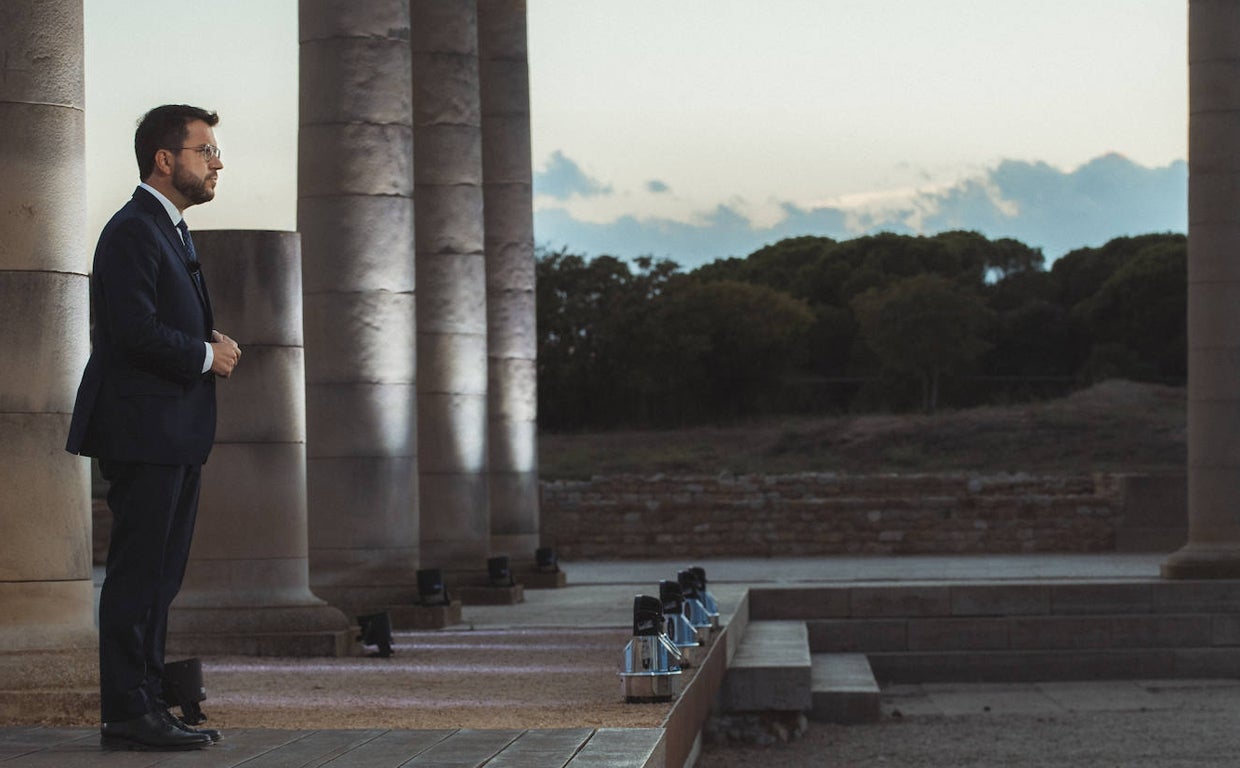 Pere Aragonès anuncia una nueva consulta «antes o después en función de la fuerza que tengamos»