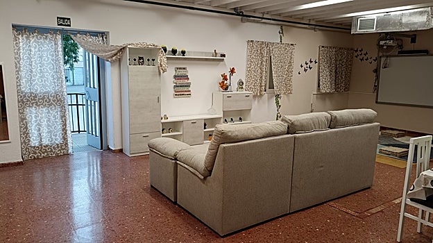 Otra perspectiva del piso piloto para niños con autismo