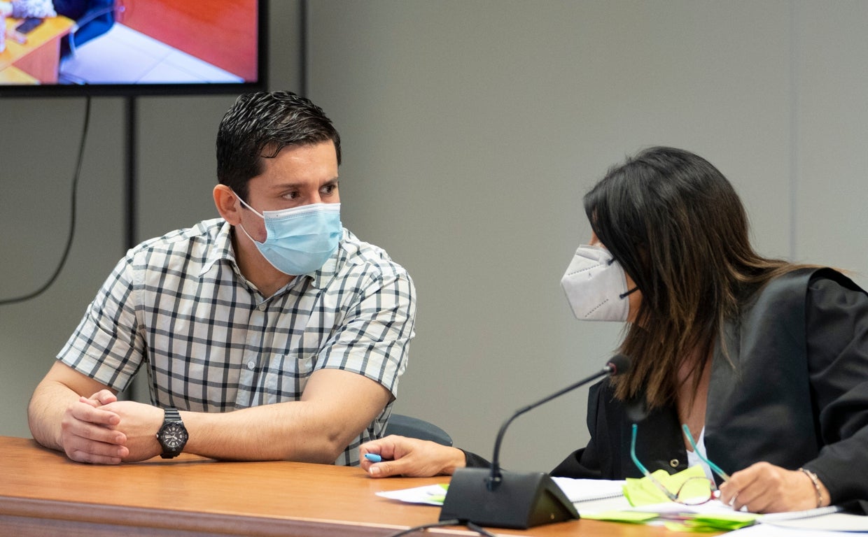 Imagen de Jorge Palma durante el juicio celebrado en la Audiencia de Valencia