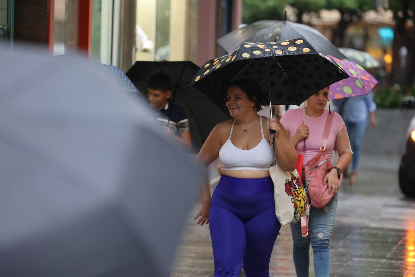 La ansiada lluvia vuelve a Córdoba, en imágenes