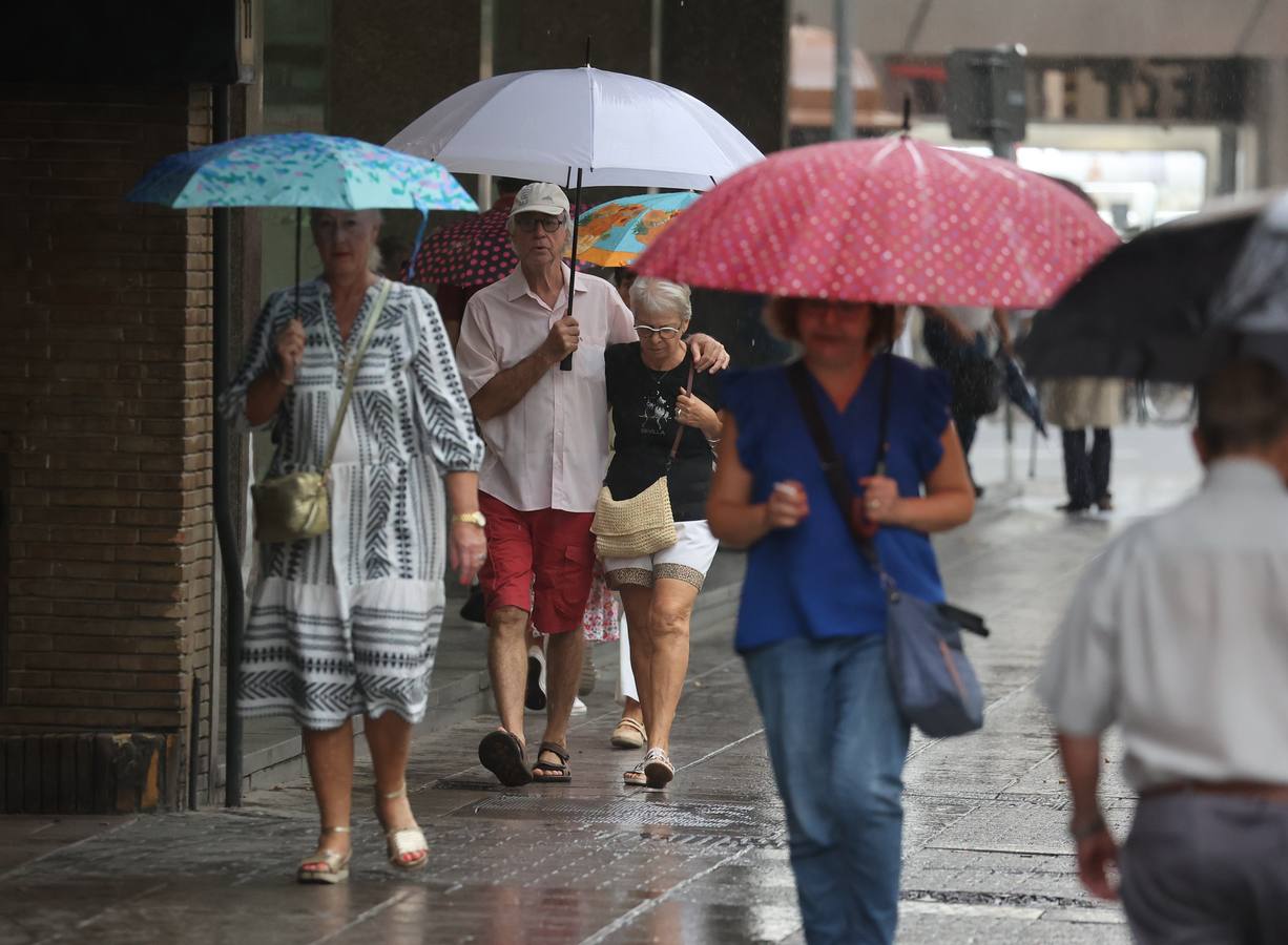 La ansiada lluvia vuelve a Córdoba, en imágenes