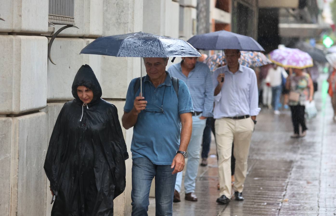 La ansiada lluvia vuelve a Córdoba, en imágenes