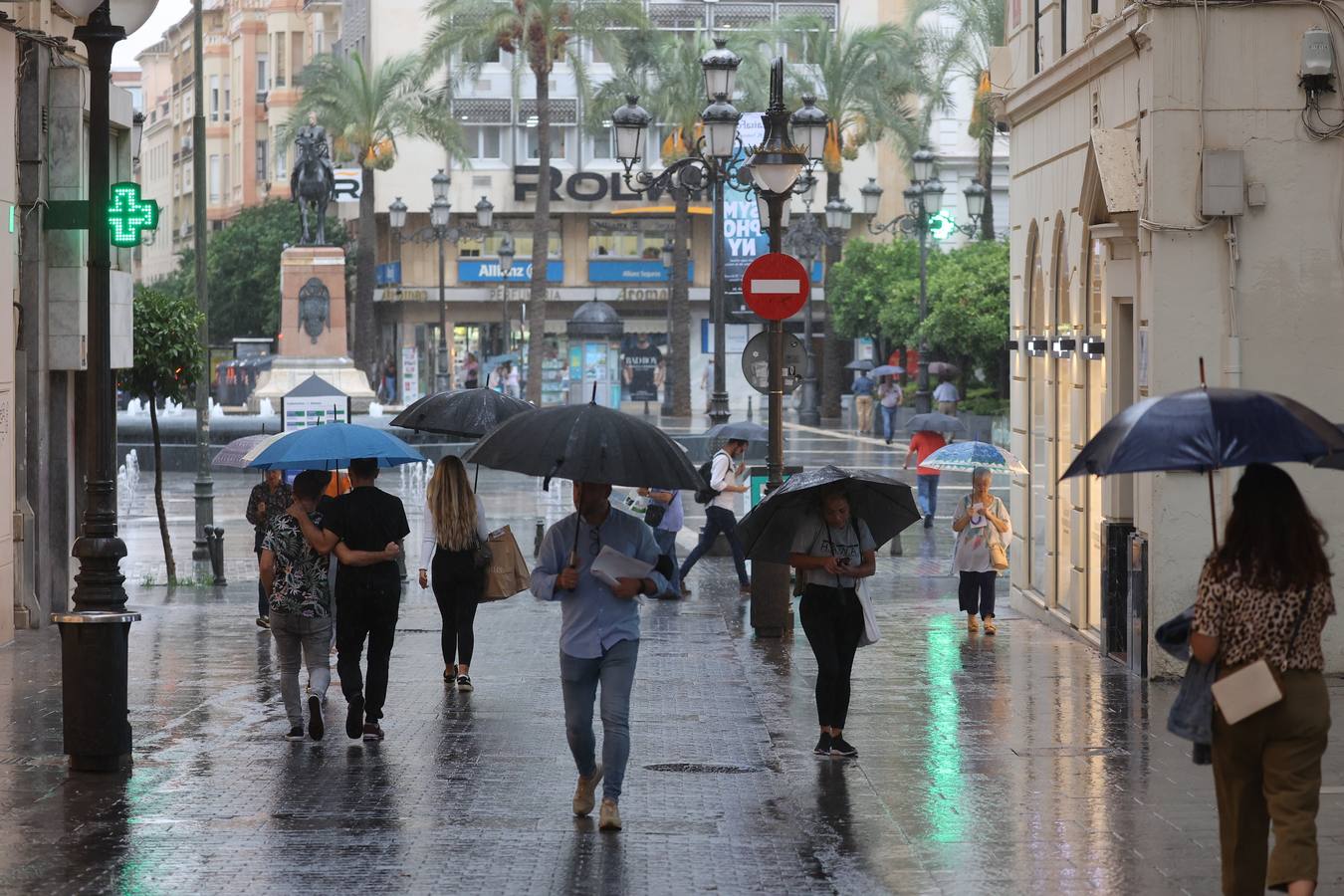 La ansiada lluvia vuelve a Córdoba, en imágenes