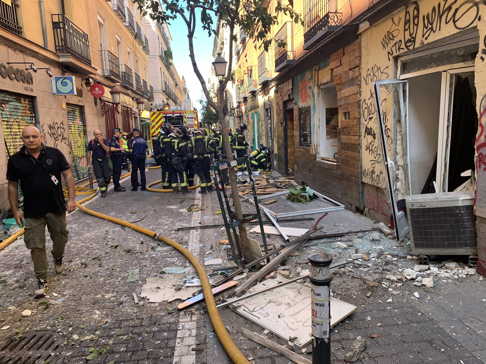 La explosión ha ocasionado daños estructurales en el local donde se ha producido.