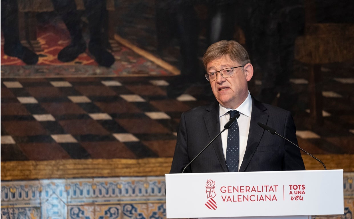 Imagen del presidente de la Generalitat Valenciana, Ximo Puig