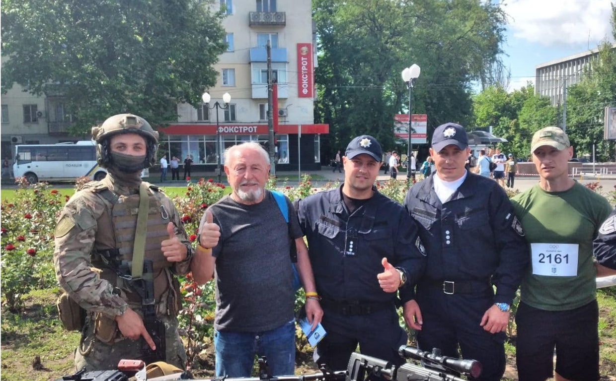 Imagen de archivo de Mario en la ciudad ucrania de Jersón