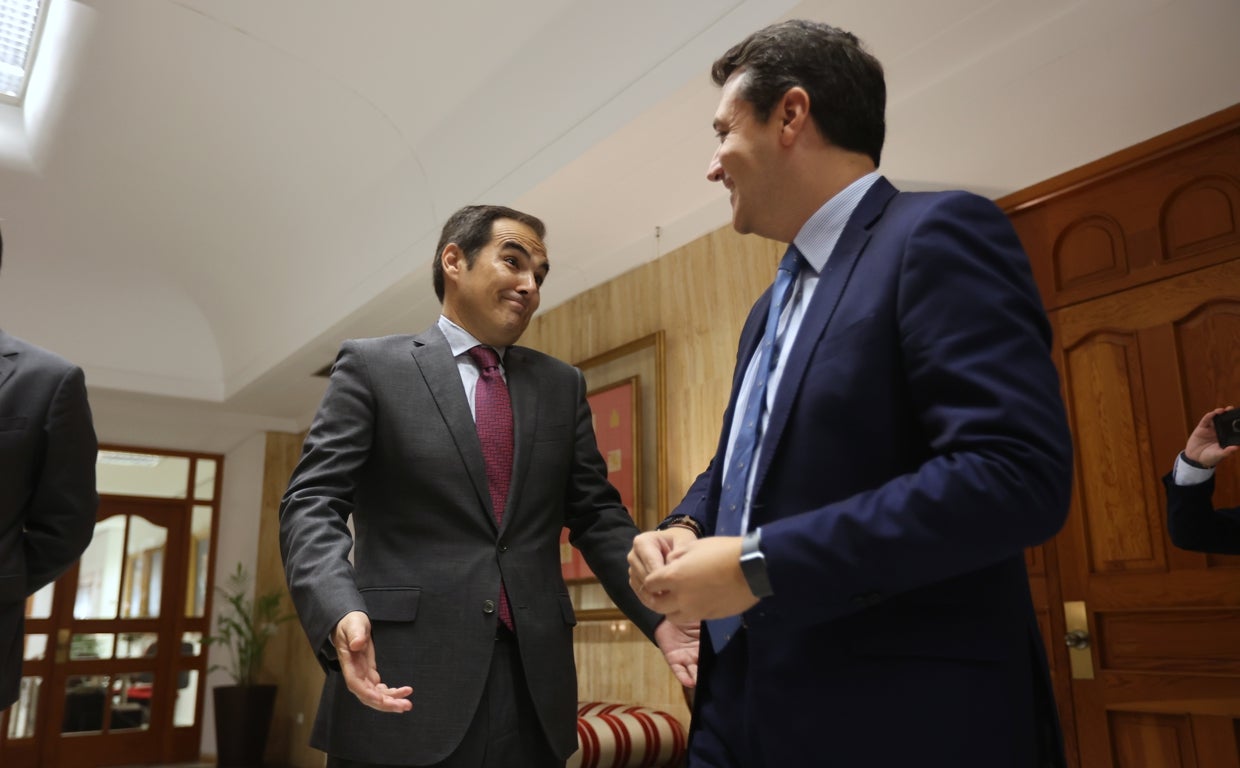 Visita institucional del consejero de Justicia al Ayuntamiento