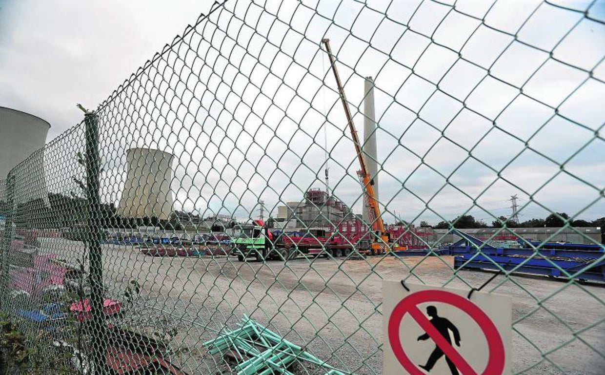 Central térmica de Endesa en el ayuntamiento coruñés de Endesa