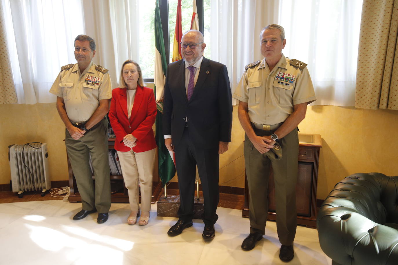 El taller sobre la Base Logística de Córdoba, en imágenes