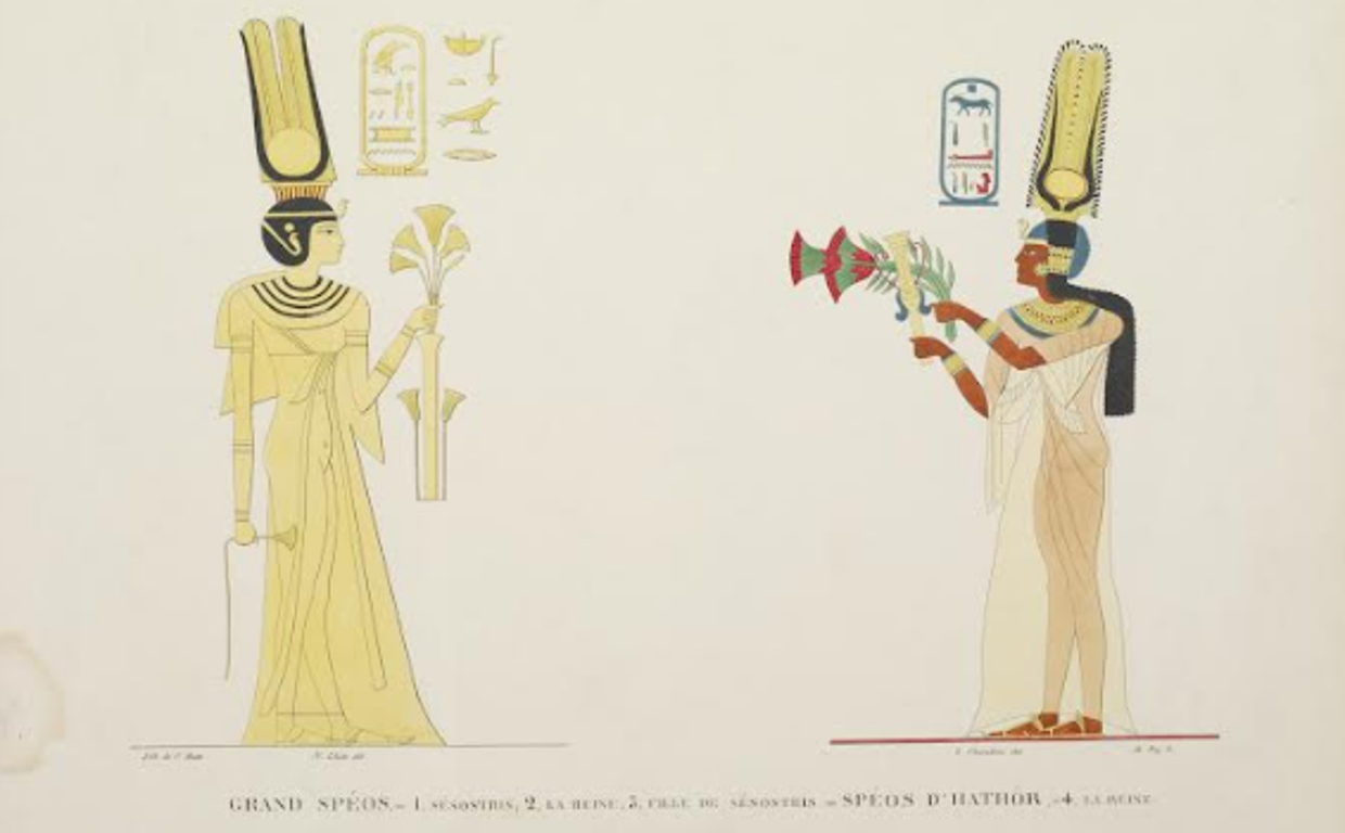 Cuadernos de Champollion y Rosellini