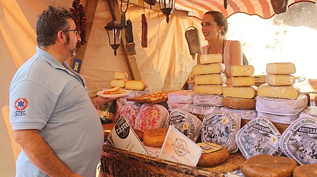 Imagen de una edición anterior de la Fiesta del Queso de Zuheros