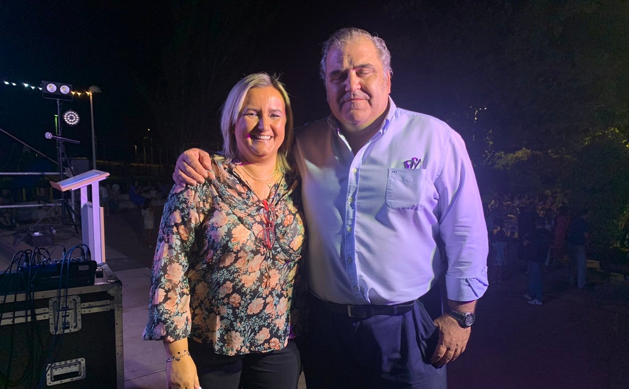 Maite Puig, del PSOE, y Pablo Corrales, del PP