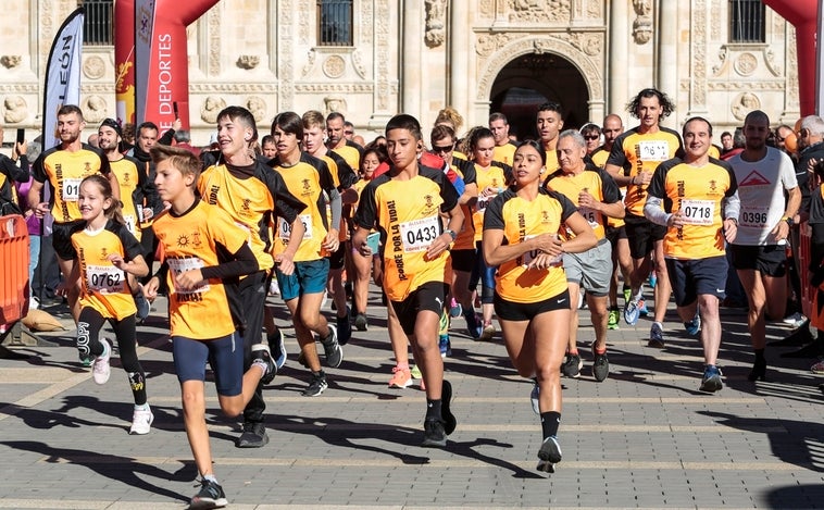 León corre «por la vida»