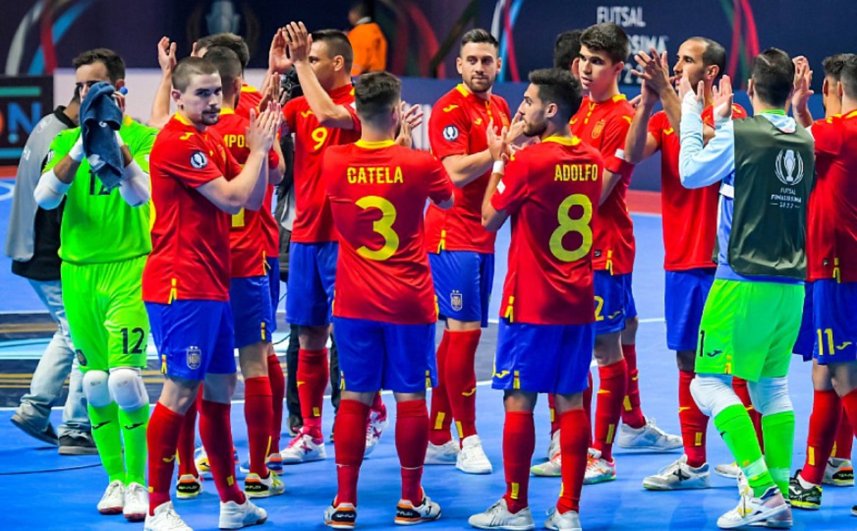 UNIFORME NIÑO SELECCION ESPAÑOLA FÚTBOL SALA