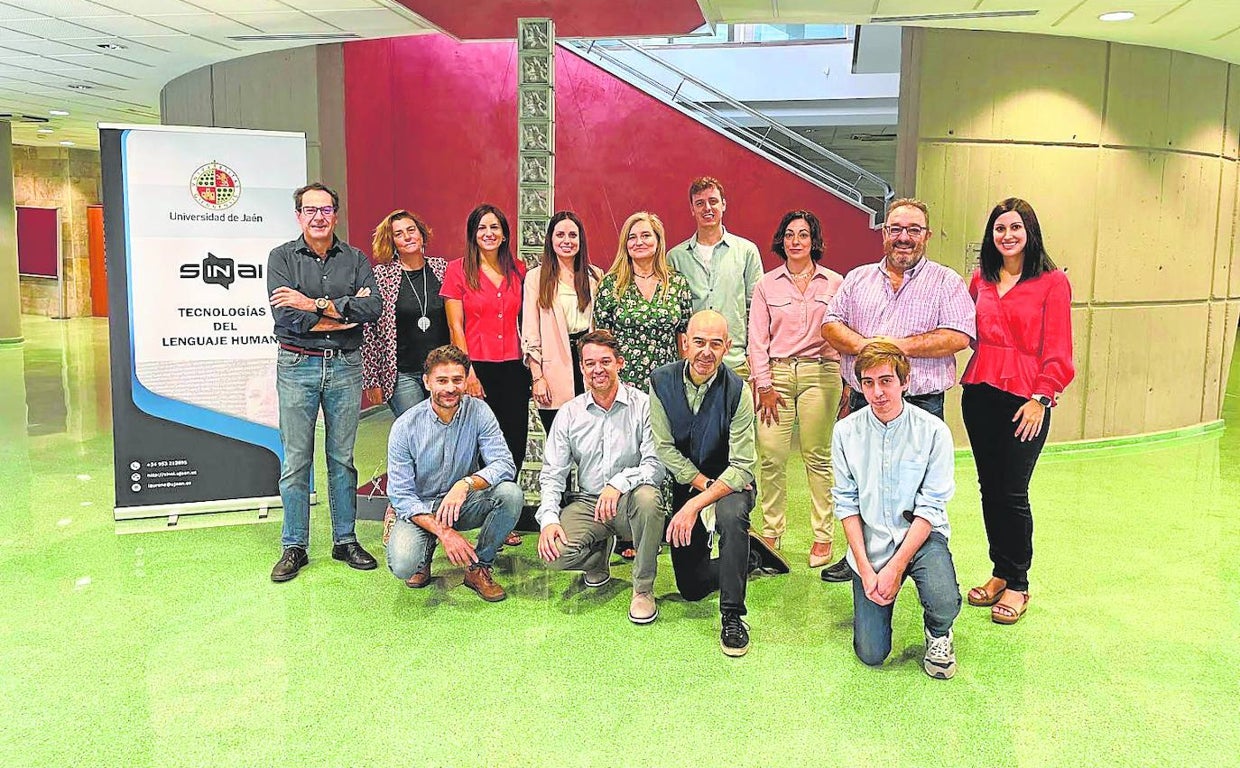 Equipo de investigadores de la Universidad de Jaén