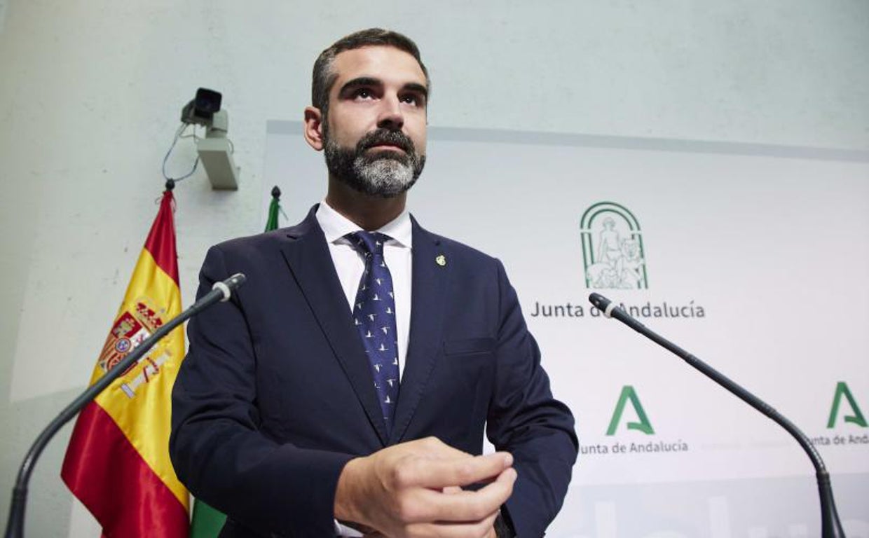 El consejero de Sostenibilidad, Medio Ambiente y Economía Azul de la Junta de Andalucía, Ramón Fernández-Pacheco