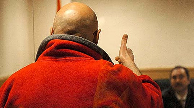 Iñaki Bilbao, amenazando a jueces de la Audiencia Nacional durante un juicio en 2006