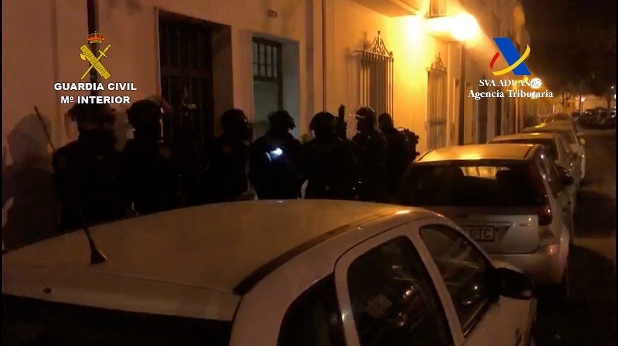 Desmantelada una organización de narcotraficantes que operaba en las costas de Huelva