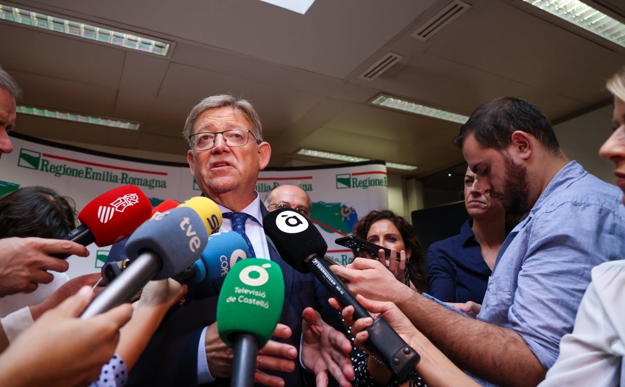 Imagen del presidente de la Generalitat Valenciana, Ximo Puig