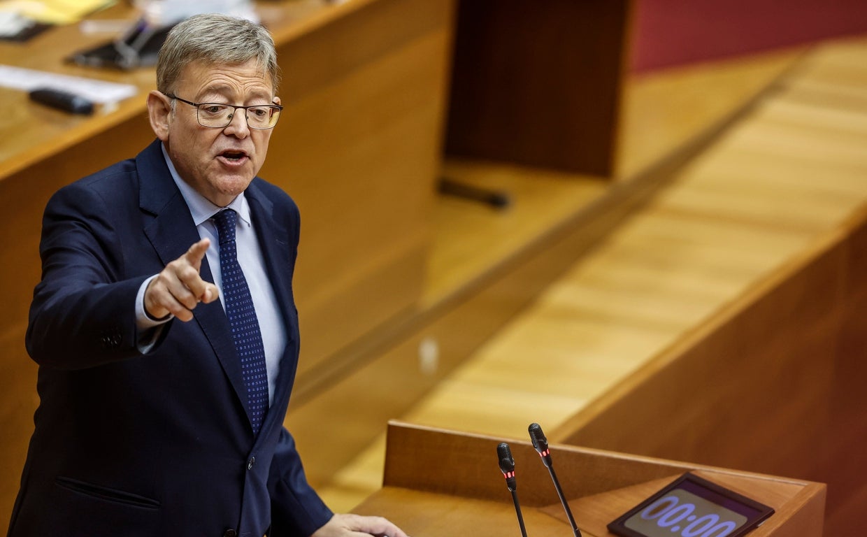 Imagen del presidente de la Generalitat, Ximo Puig