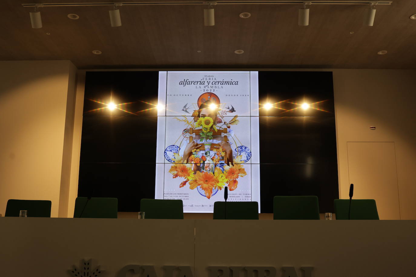 La presentación de la feria de cerámica de La Rambla, en imágenes