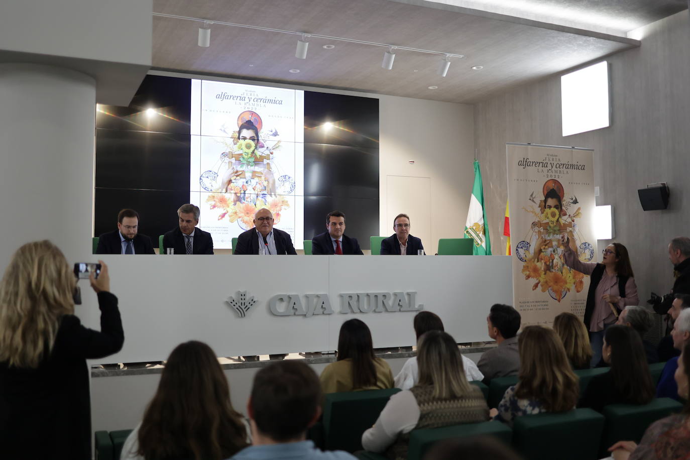 La presentación de la feria de cerámica de La Rambla, en imágenes