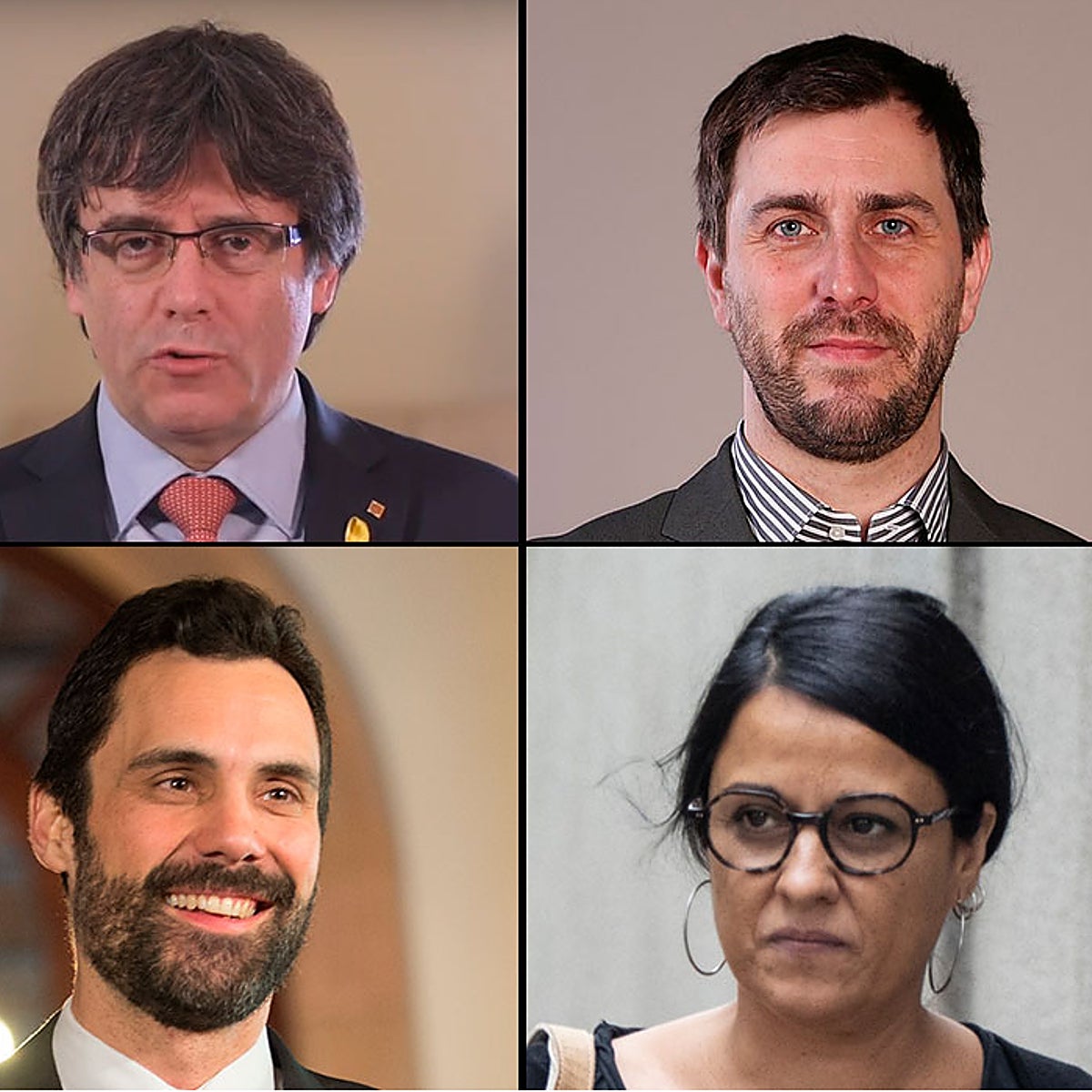 Los encausados del 1-O que siguen a la espera de juicio cinco años después