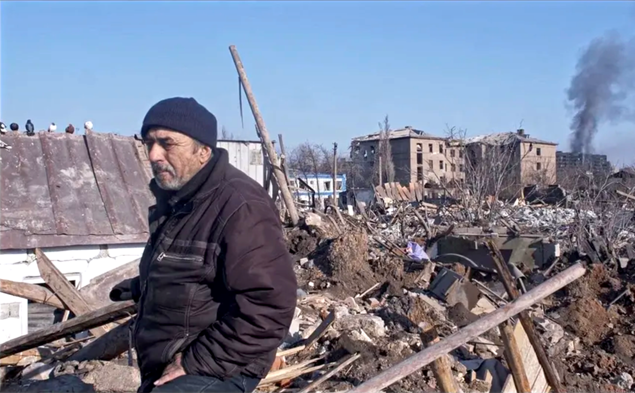 Fotograma de 'Mariupolis 2', obra póstuma de Mantas Kvedaravicius