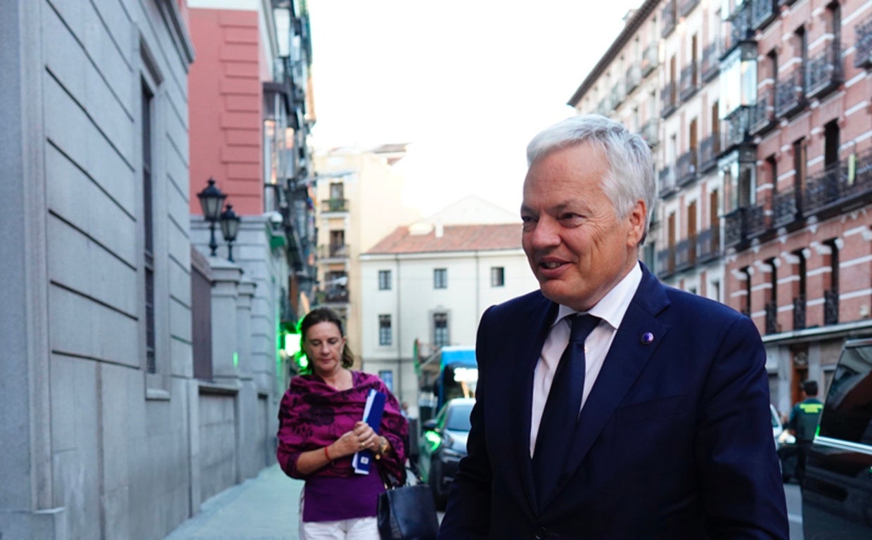 Reynders insiste: la renovación del CGPJ y el cambio del sistema de elección están «vinculados»
