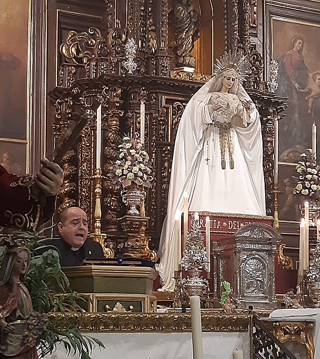 José Juan Jiménez Güeto, durante su pregón