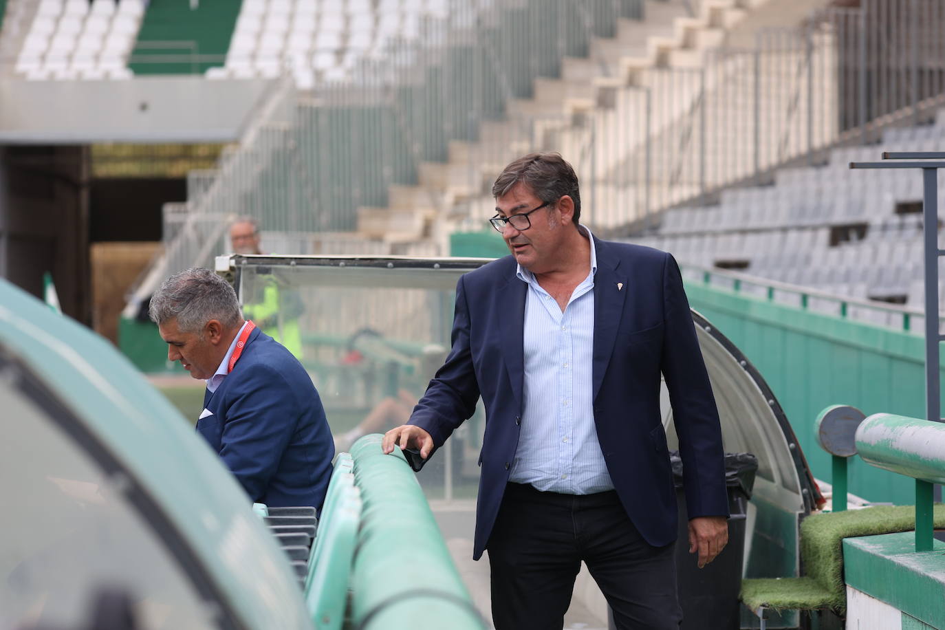 La animación de la grada de El Arcángel en el Córdoba CF - Sanse, en imágenes
