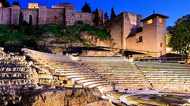 Habrá visitas nocturnas al Teatro Romano y la Alcazaba