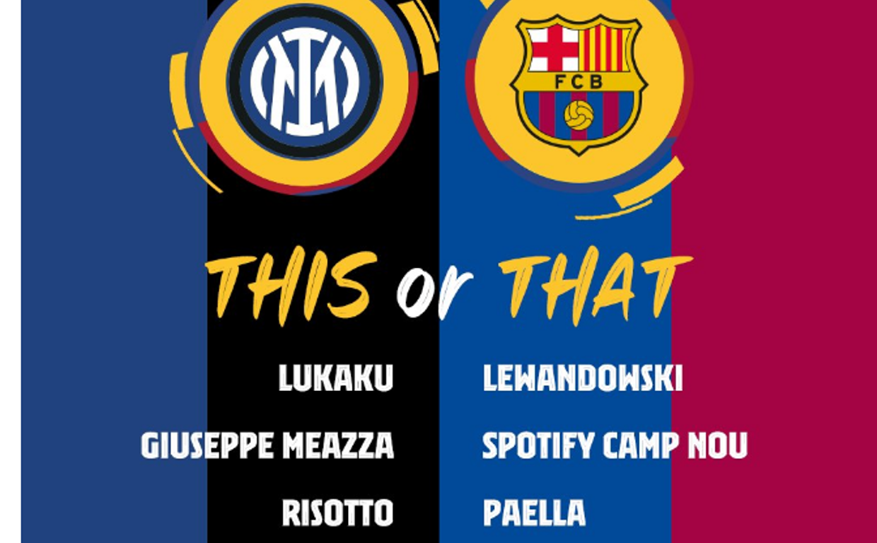 Imagen publicada por el Barcelona en Twitter