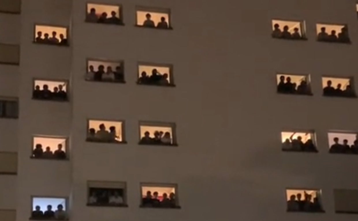 Residentes implicados en la acción machista del curso anterior