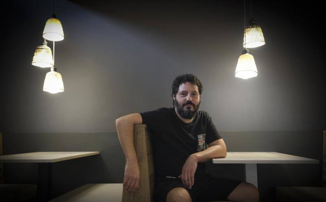 Juan Gómez Canca 'el Kanka' posa para ABC en un hotel de Málaga