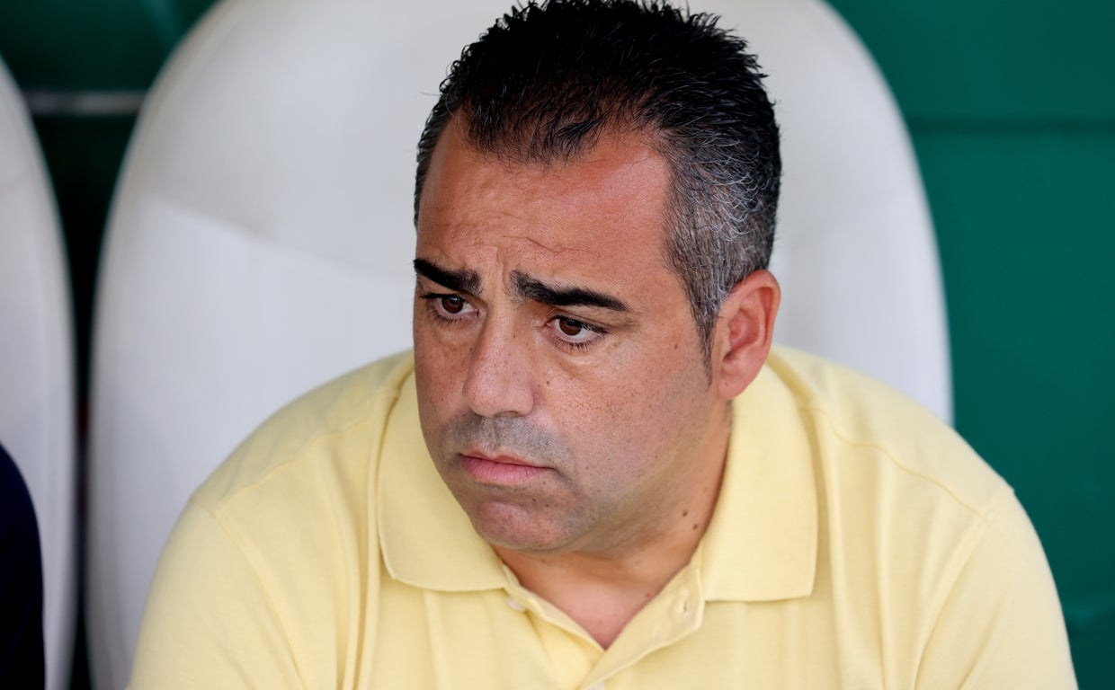 El entrenador del Córdoba CF, Germán Crespo