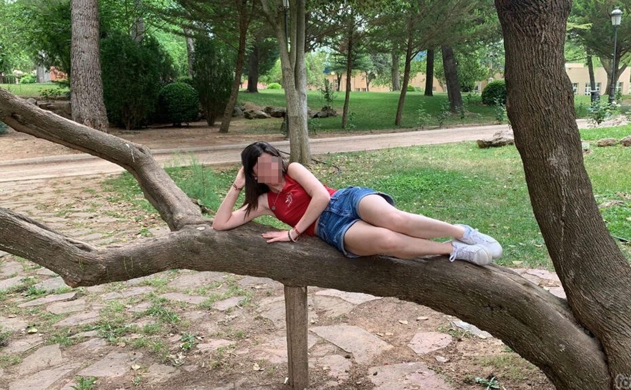 Imagen de Isabel, menor que se suicidó en Requena (Valencia)