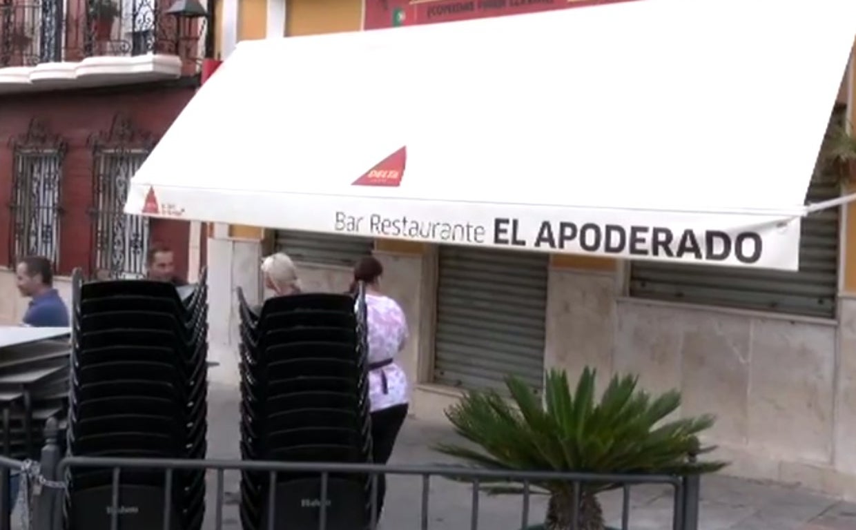 Bar el Apoderado donde tuvo lugar el atropello