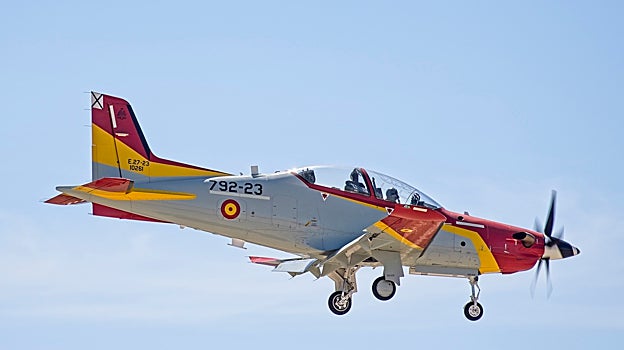 Estos son los aviones que participan en el desfile de la Fiesta Nacional