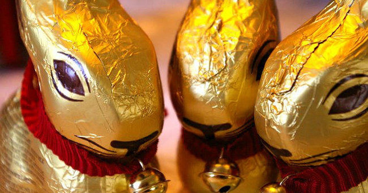Conejos de chocolate de Lindt