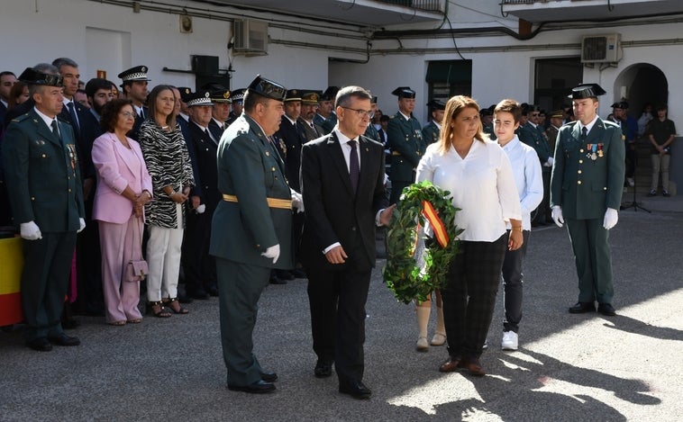 El subdelegado del Gobierno destaca en Talavera de la Reina la "vocación de servicio" de la Guardia Civil