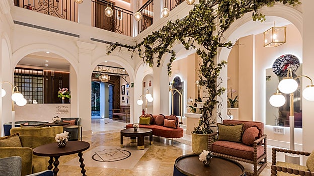 Interior del Hotel Silken Pilar de Andalucía en Estepona.