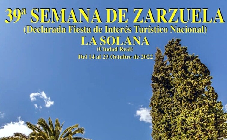 Arranca la 39ª Semana de la Zarzuela en La Solana: diez días de funciones líricas y teatrales