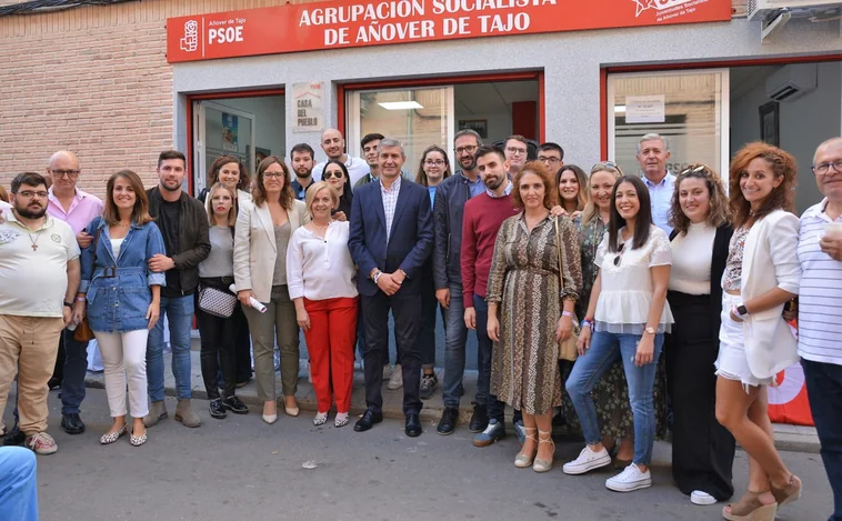 El PSOE inaugura la nueva Casa del Pueblo «para que el progreso vuelva» a Añover de Tajo