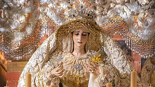 La Virgen de la Paz, este sábado en la Catedral, dispuesta para la coronación